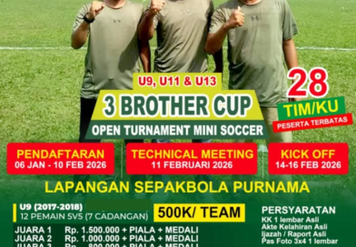 3 Brother Cup Open Tournament Mini Soccer